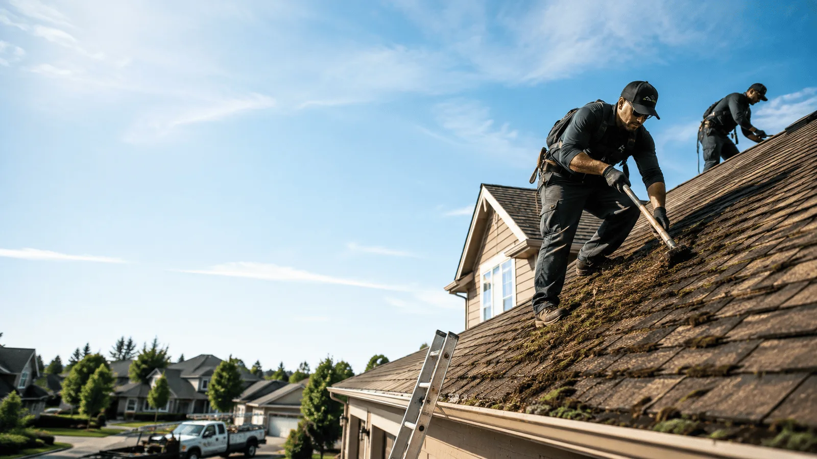 Roof Moss Removal in Egg Harbor, WI near me